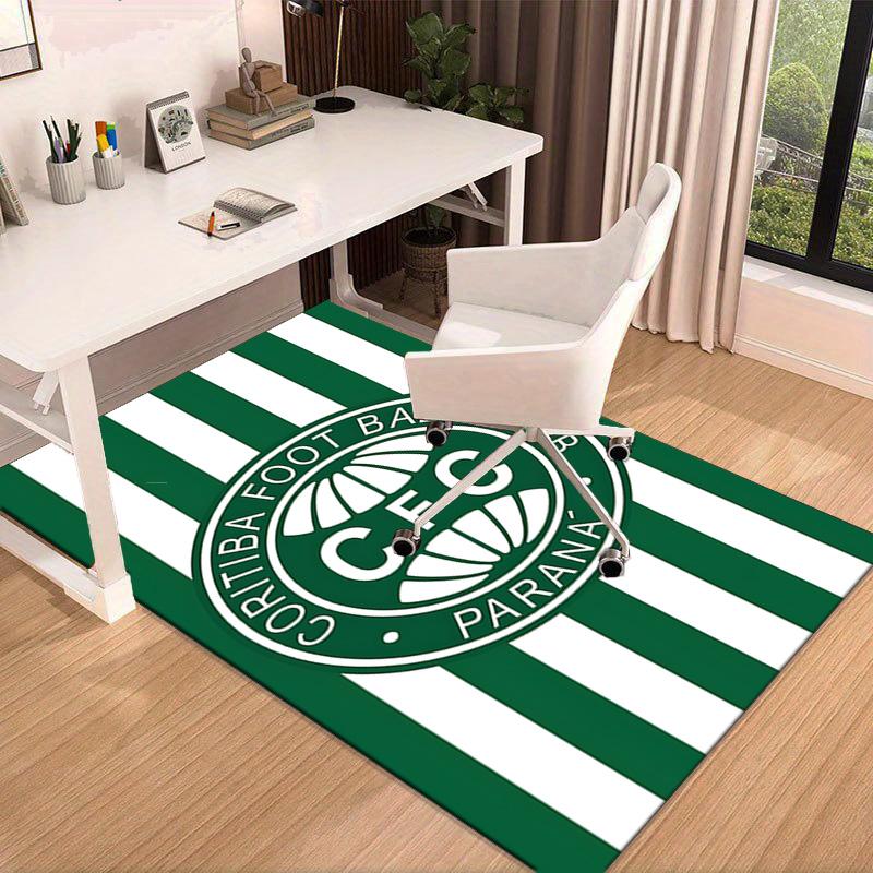 Cori-tiba Football Club Crest Printed Area Rug for Office, Chair Rug, Decorative Carpet Floor Mat, Large Size Fan gifts Christmas gifts