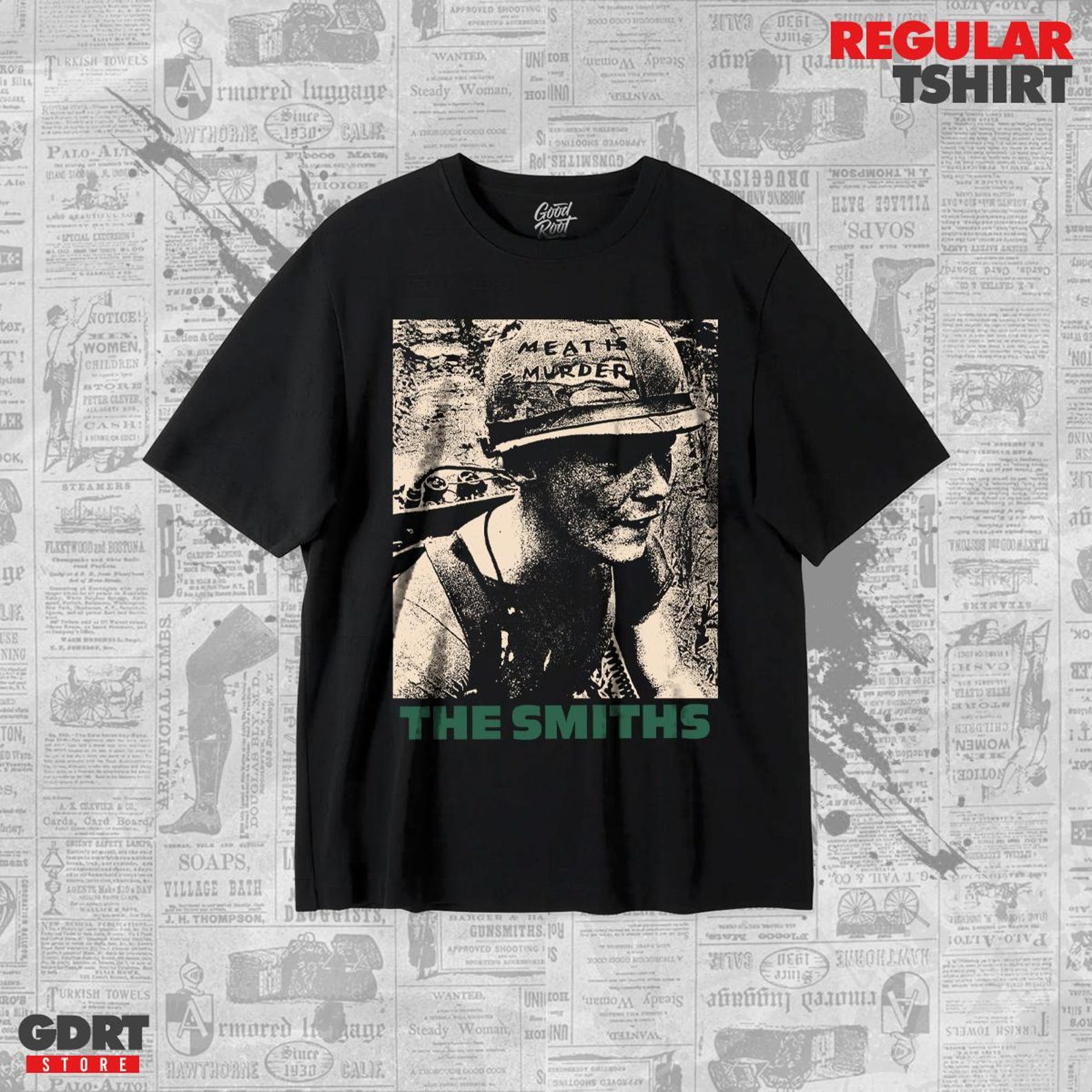 The Smiths Vintage T shirt - Meat is Murder - Unisex Heavy Shirt XL