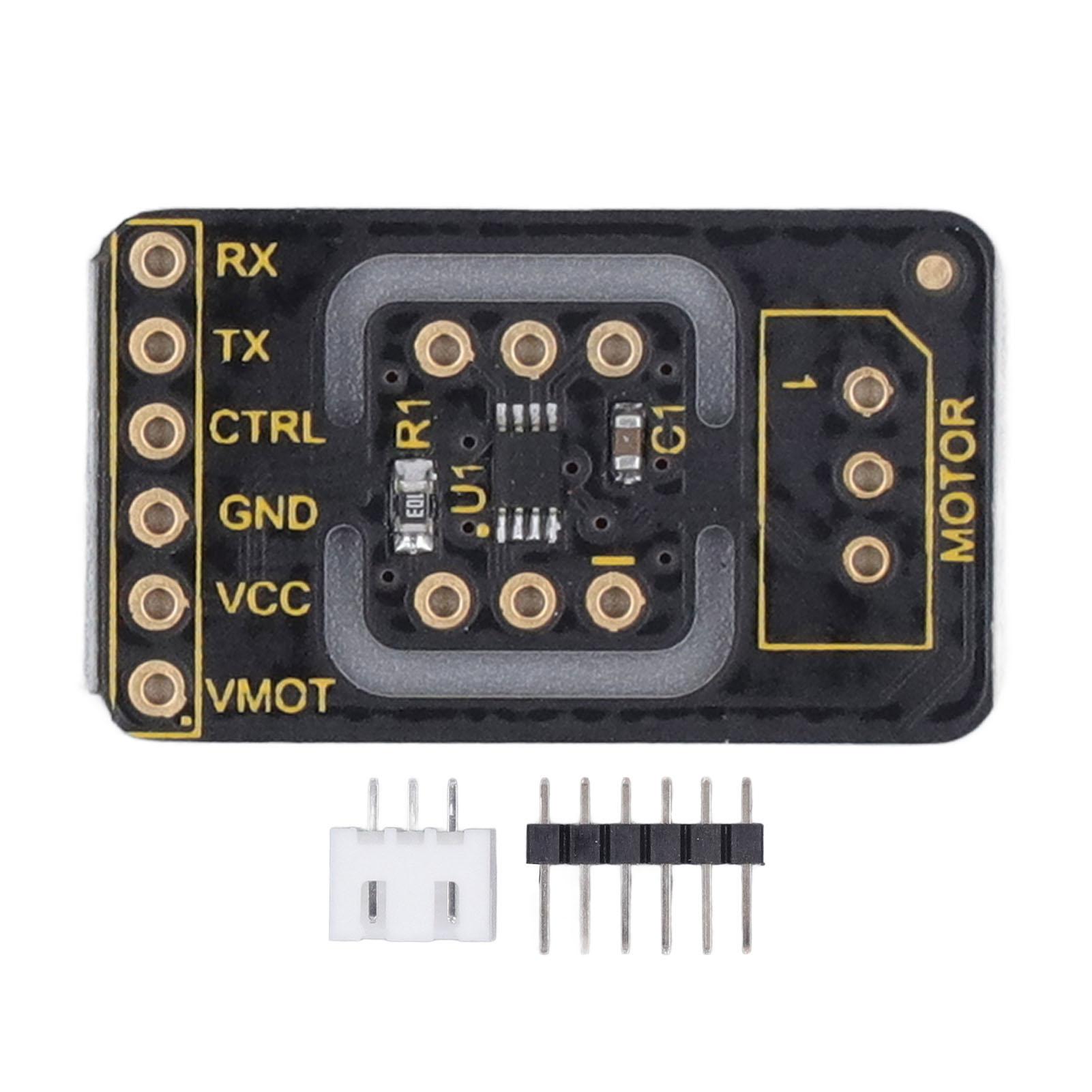 

Motor Driver Board Module Independent Control High Sensitivity 5V VCC Operation Servo Driver Board