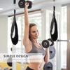 Fitness AB Sling Straps Aufhängung, reißfest, strapazierfähig, Paar für Klimmzugstange, hängende Beinerhöhung, Heim-Fitness-Fitnessgeräte