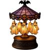 Halloween Ghost Carousel Night Light Party Decorations Rechargeable Spooky-Ghost-Light Decor for Indoor Home Table Room Kitchen Office Multico
