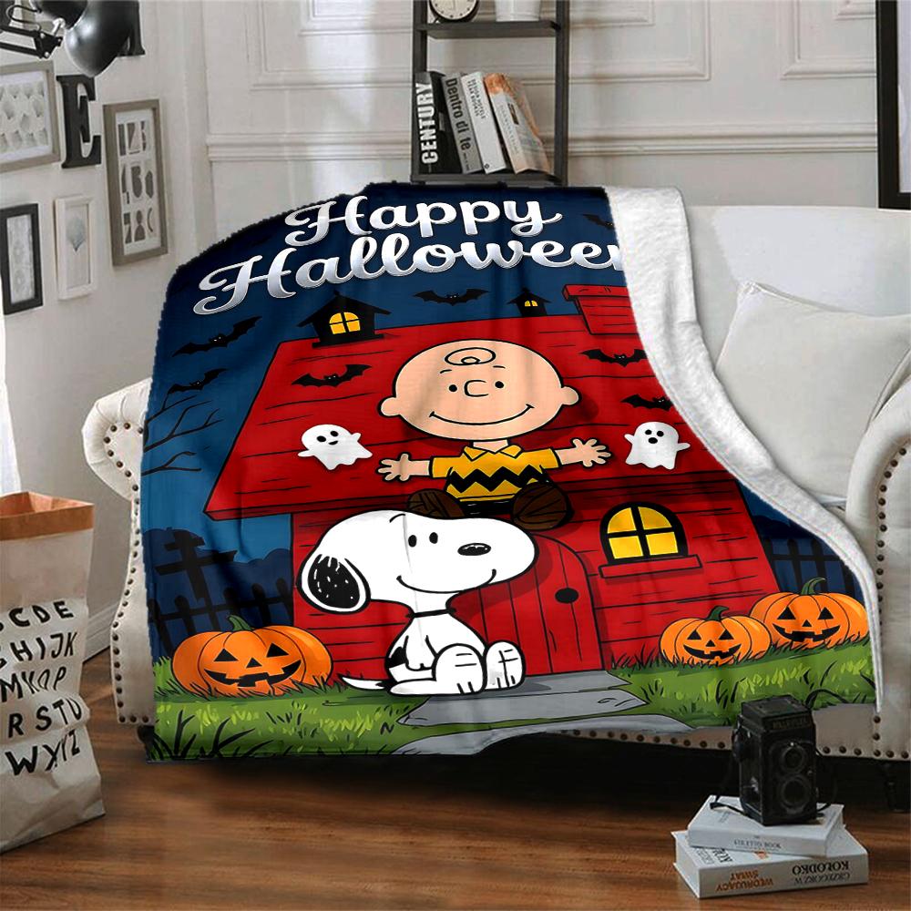 1Pc Nightmare Before Christmas Blanket Soft And Comfortable Casual Warm Camping Travel Christmas Halloween Gift M91792