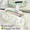 Cute Cartoon Puppy Pencil Pouch Large Capacity Stationery Storage Bag Small Makeup Bag School Office Supplies Student Gifts