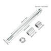 15mm 220mm Front Rear Axle with 2 Bushing Polished Housing Fit for Pit PRO Trail Dirt Bike 70cc 90cc