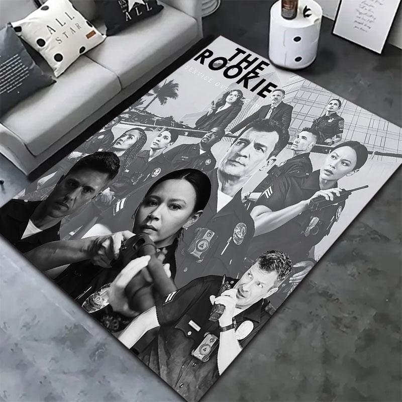 THE ROOKIE Carpet Rug for Living Room Bedroom Home Sofa Decoration,Kids play Non-slip Floor Mat
