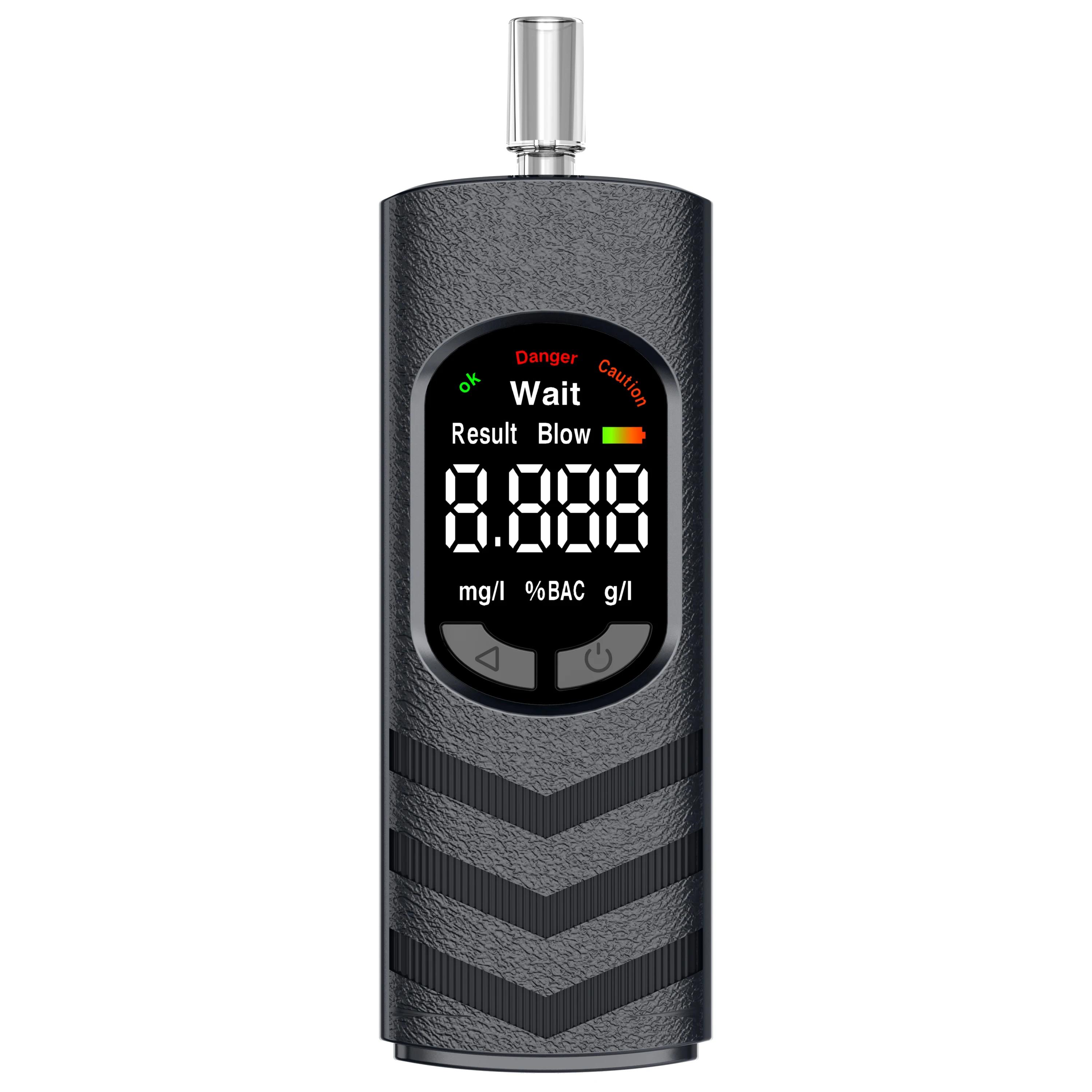 

2025 New Portable Alcohol Tester Breathalyzer Alcoholimetro Digital Detector for Home Display Drunk Driving Car Electronics