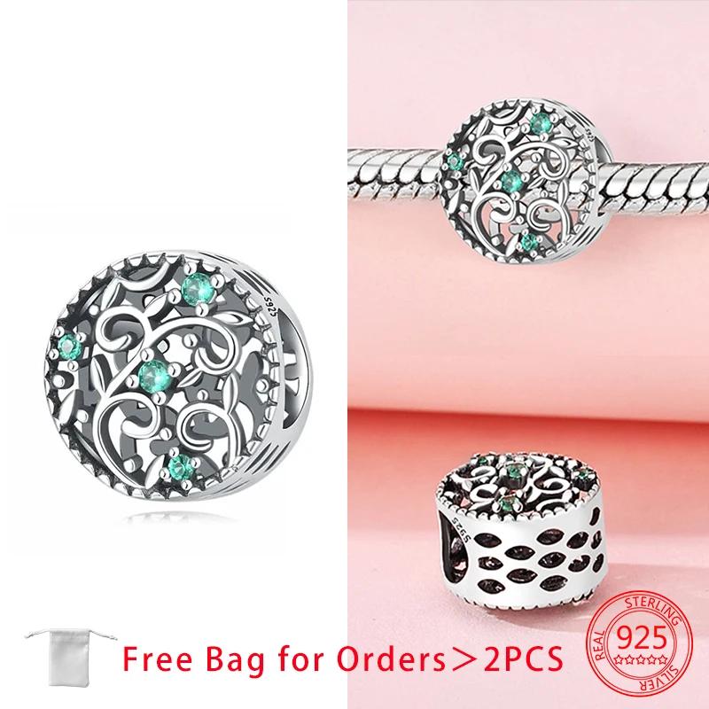 Orginal Charms Copper Hearts Flower Beads Fit Bracelet Necklace Accessories Bead Jewelry Making Fine Jewelry Gift Diy