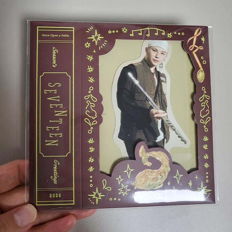 Seventeen Holiday House HYBE 2026 Season’s Greetings Pop-Up Card