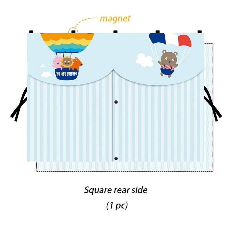 Multiple patterns Cute Cartoon Car Side Window Sun Shade Magnetic Windshield Sunshade Foldable Rear Side Auto Window Cover Kids