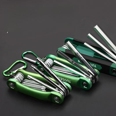 1PC Tool Plum Blossom Hexagon Wrench Flat Head Folding Hexagon Hexagon Wrench Set