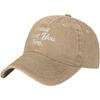Jesus Loves You Bro Washed Baseball Cap Cotton Embroidered Low Profile Adjustable Dad Hat for Unisex
