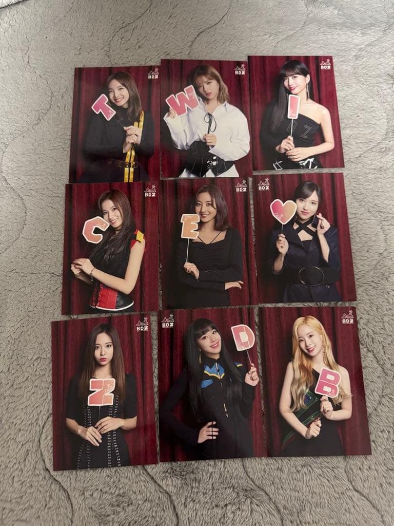 [USED] TWICE Random Trading Cards ONCEJAPAN Complete Set