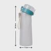 Scented 750ml Sports Water Bottle with Flavor Ring and Straw