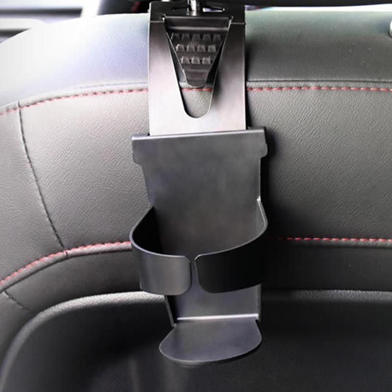 Universal Car Drink Holders Side Window Backseat Hanging Drink Bottle Organizer Cup Holder Stand Auto Interior Decor