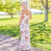 Floral Women Summer Long Wide Leg Pants Strappy Casual Beach Jumpsuit Us Romper