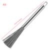 1 Pezzo Spazzola Lunga per Pulizia Acciaio Inossidabile Spazzola per Pentole Strumento da Lavaggio da Appendere Per Lavello da Cucina Padelle Scrubber Gadget