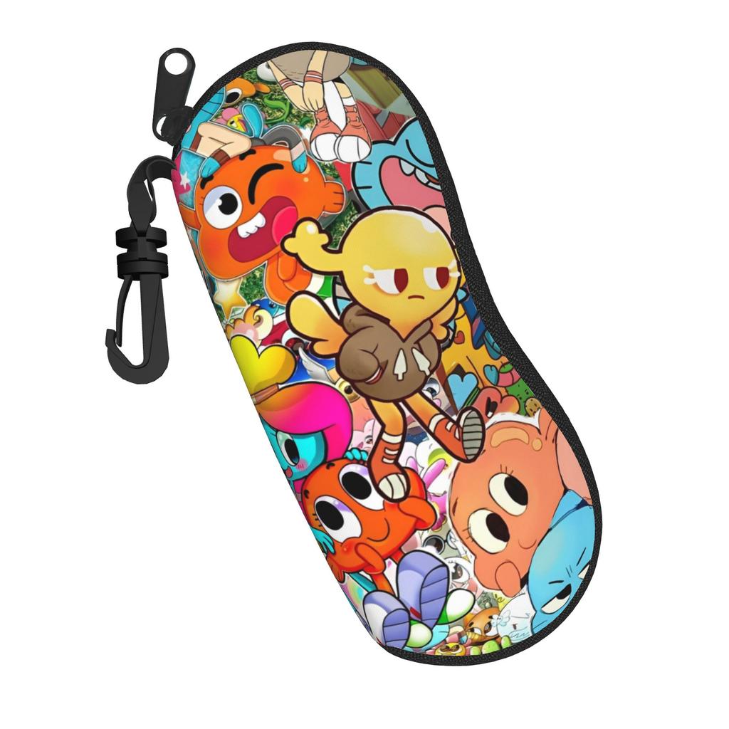 Lovely Cartoon Glasses Case The Amazing World Of Gumballs Accessories Box Glasses Storage Box Anti-Pressure Eyewear Container
