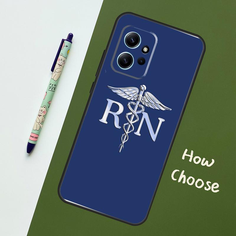 Nurse Medical Health Heart Case For Xiaomi Redmi Note 15 Pro Plus 14 13 10 11 12 Cover For Redmi 15C 15 13C 12C 14C 10C