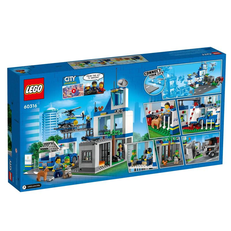 LEGO 60316 Posterunek Policji Klocki