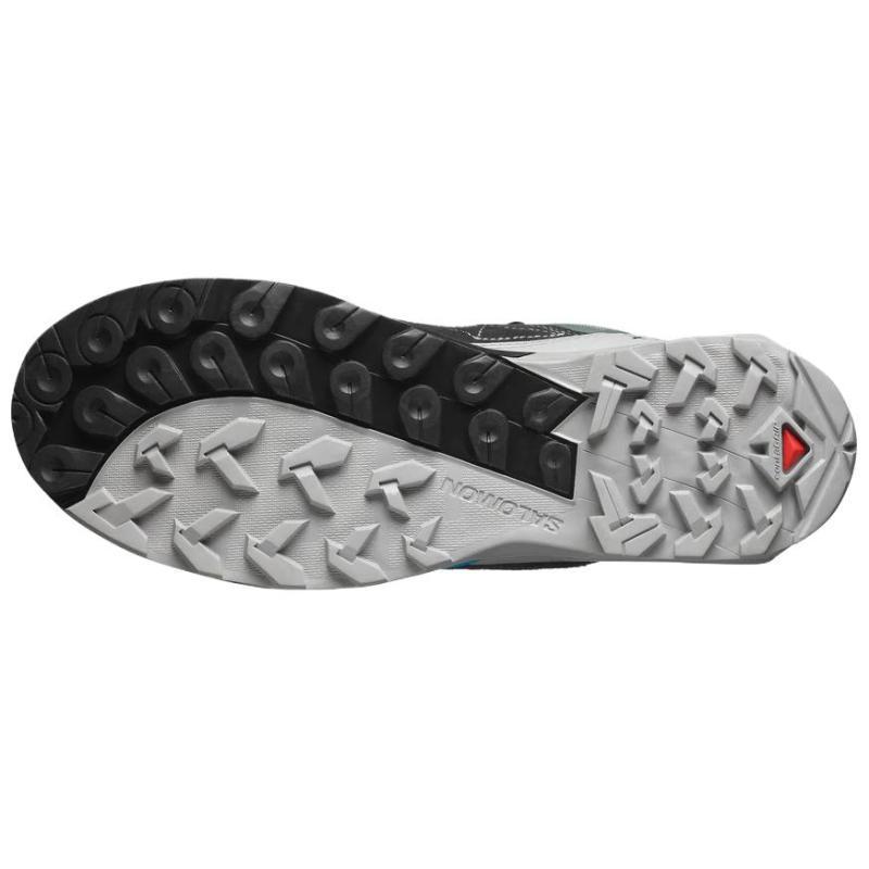 SALOMON X Ultra ALPINE Cushioning Waterproof Support Low Top Hiking Shoes Men's Gray Blue Sneakers 478149