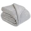 LUGO Decorative blanket - gray - 160x200 cm