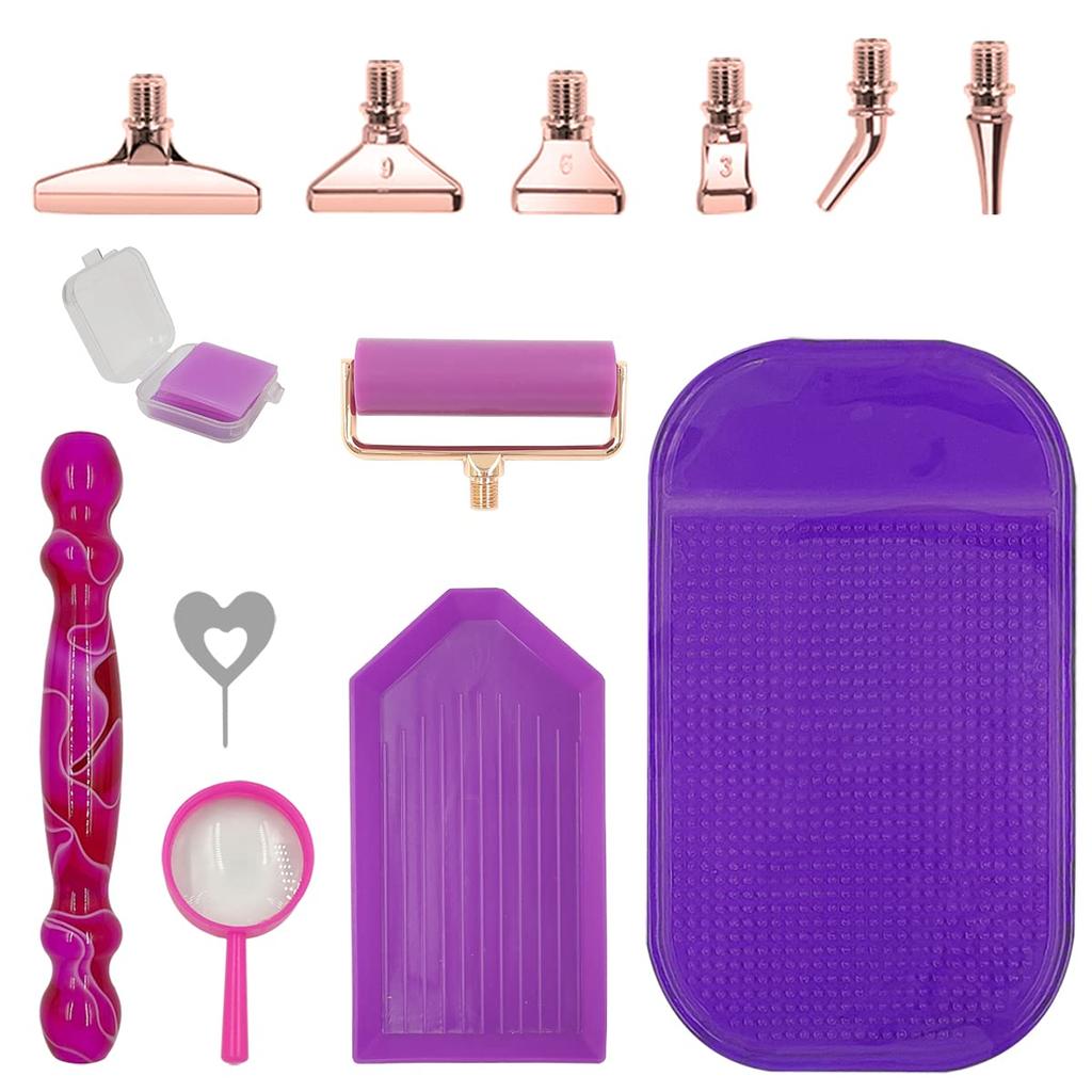 Diamond Painting Pen SENHAI Diamond Painting Pen Accessory Tool Kit with Stainless Steel Metal Tip Diamond Art Pen for 5D Diamond Painting DIY Arts