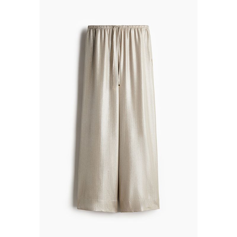 

HM Autumn Women s Drawstring Loose Pants 1251625 Light beige 170/100