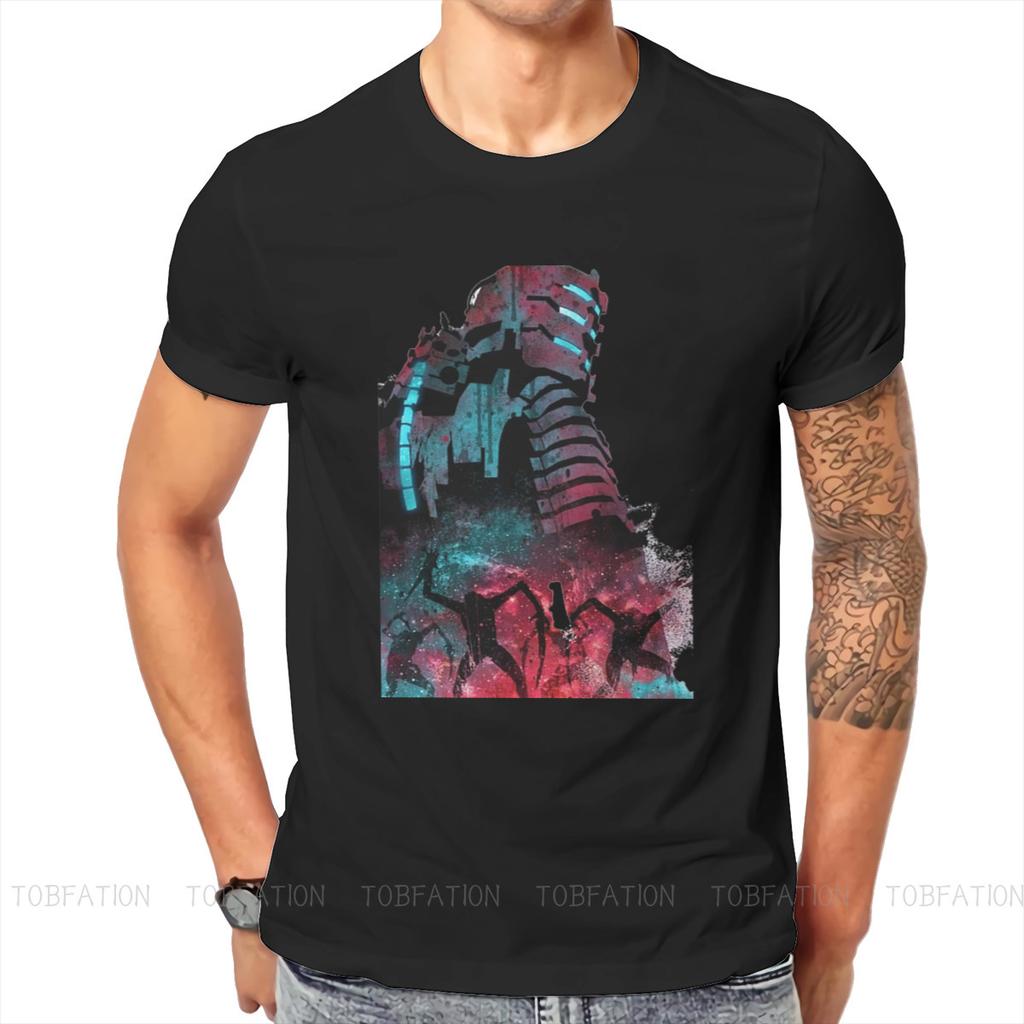 Dead Space Video Game Art T Shirt Classic Teenager Graphic High Quality Tshirt Loose Oneck Men Clothes