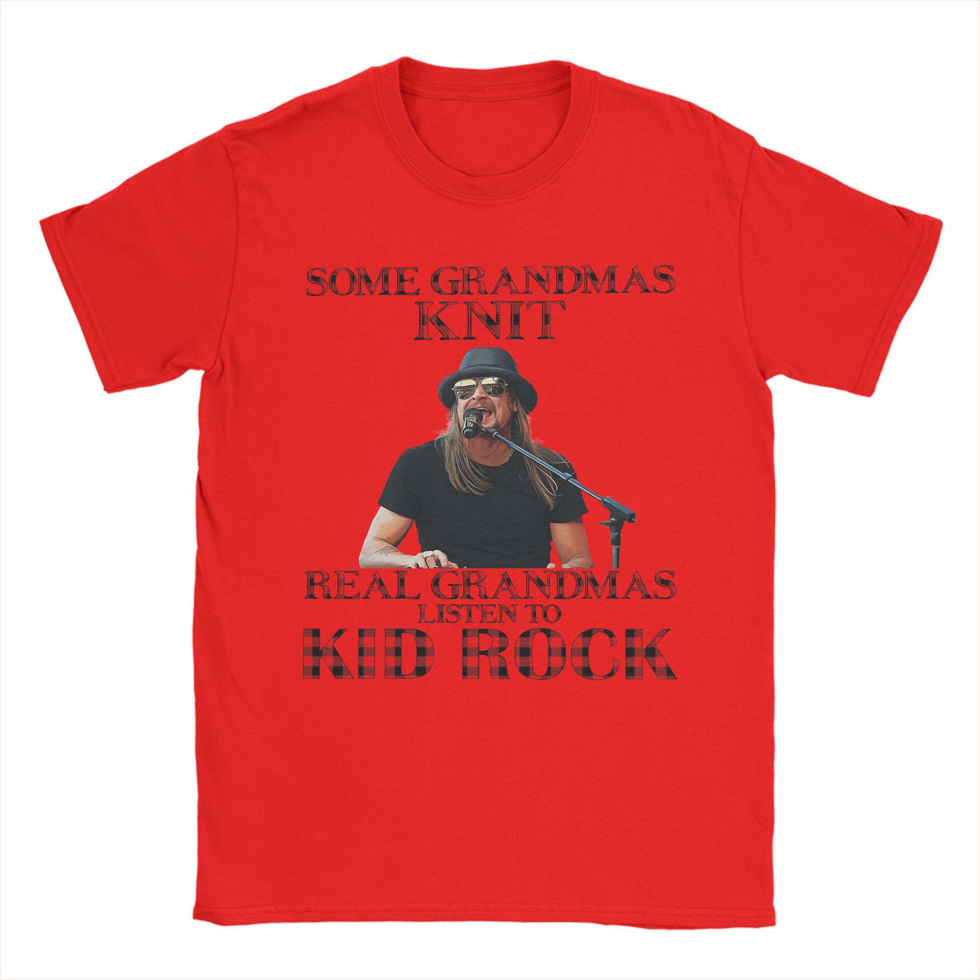 Kid Rock Singer Rapper Tee Shirt for Men Women Printed T Shirts  100 Cotton Clothing S