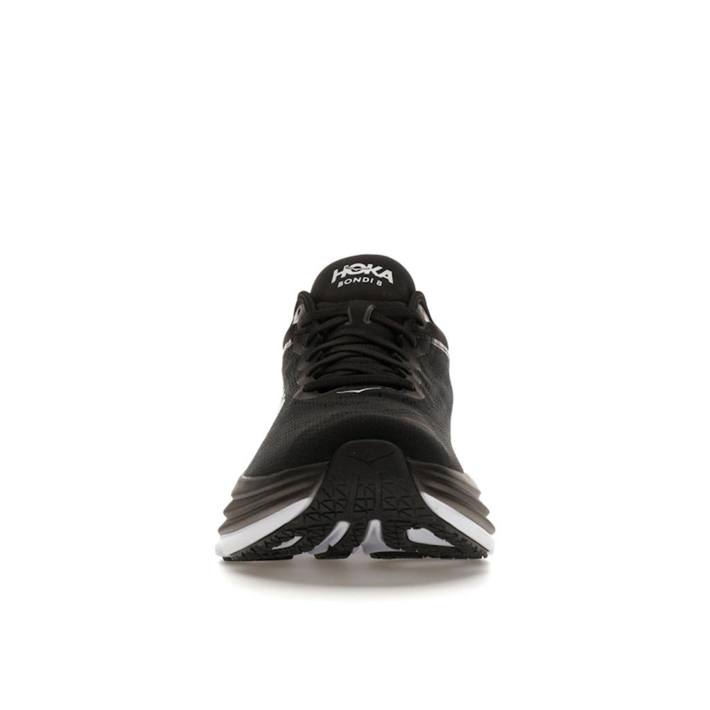 HOKA Bondi 8 Black White Men Sneakers 1123202-BWHT