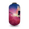 Japanese Style Lantern Ukiyo-e Style Flying-crane Printed Outdoor Bar Bistro Lantern Sushi Restaurant Hanging Lantern Decoration