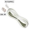 RJ12 To SDL 4P Telephone Extension Cable For Machines Telephone Systems Security Devices With Durability Construction
