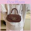 Minimalist Pu Small Square Crossbody Bag With Top Flap For Daily Use Women