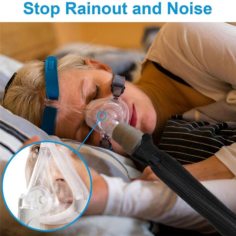AEE4-6 Fuß 4 Zoll CPAP-Schlauchabdeckung Für Resmed Climatelineair Airsense 11 10 Beheizter Schlauch, CPAP-Schlauchabdeckung mit durchgehendem Reißverschluss
