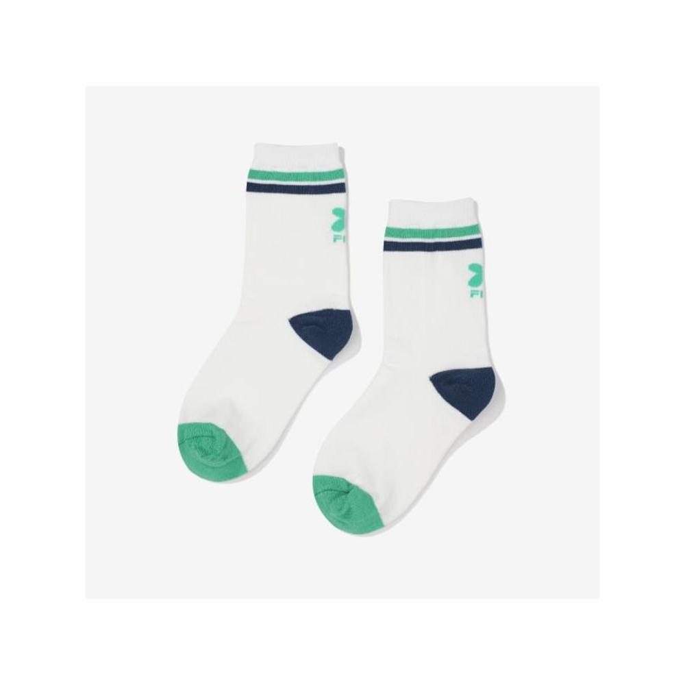 [Fila Kids] Fila X Susu Stripe Long Neck Socks  fk3scf5s02X Owh  q0zfk3scf5s02XOwh