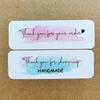 120pcs Thank You for Your Order Sticker 1x3 Inch Labels for Envelope Sealing Small Business Decor Thanks Stickers Supplies X3UC