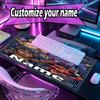 Personalizovaná podložka pod myš s motivem Five Nights at Freddy's a vlastním jménem, Podložka na stůl pro notebook PC, Dekorativní podložka na stůl pro domácnost, Podložka pod klávesnici, Dárek