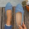 Single Shoe Spring and Summer New One Foot Pedal Flat Pointed Shallow Single Shoe Fashion Comfortable Single Shoe Women