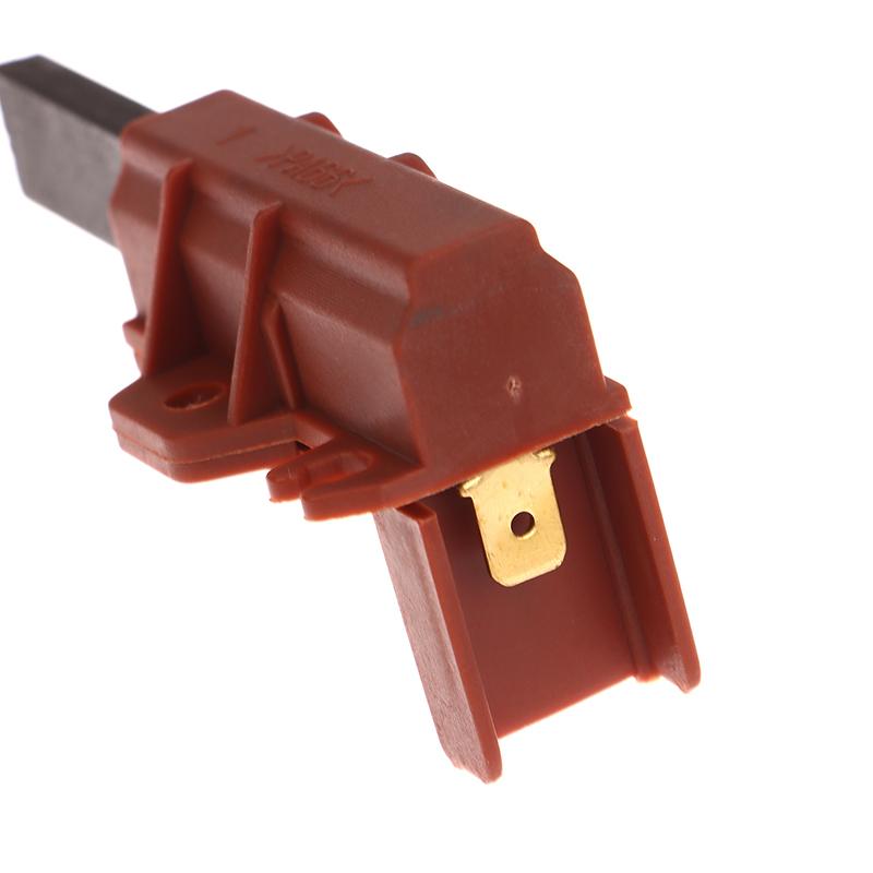 1/2Pcs Washing Machine Motor Carbon Brush And Holder Brushes Coal Electric Motors For Ariston Indesit Welling