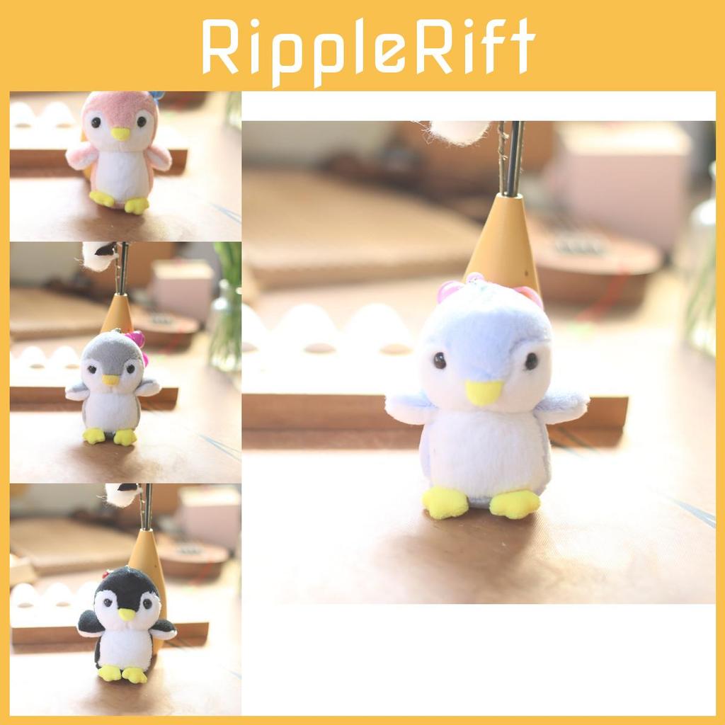 Cute Penguin Plushie Keychain Charming Cartoon Bag Accessory Ultra Soft Plush