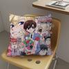 Classics Anime Ouran High School Host Club Pillow Covers Cartoon Sofa Home Double-sided Printing Short Plush Cushion Cover