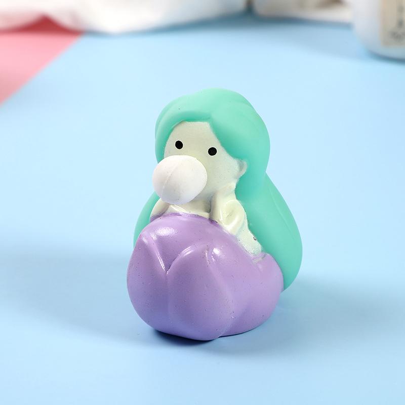 

Animal Cute Anti-Stress Ball Decompression Bubble Mermaid Toys Soft Sticky Squishi Stress Relief Toys Funny Gift
