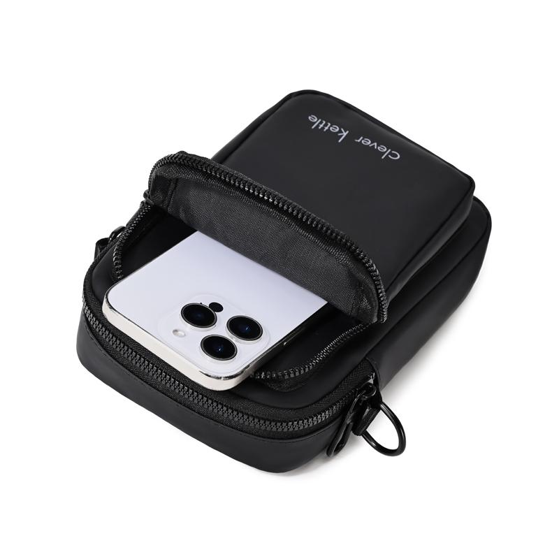 Herren Umhängetasche Mehrere Fächer Handytasche