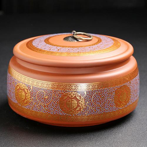Modern Ceramic Storage Jar Pie Porcelain Sealed Jar Candy Coffee Box Moisture-Proof Porcelain Storage Tank with Lid Home Decor