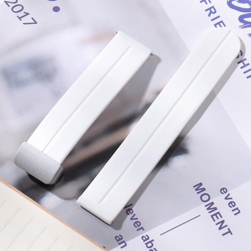 18mm 20mm 22mm Folding Buckle Silicone Strap for Rolex Band Universal Soft Rubber Strap Quick Release Replacement Bracelet