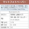CANON Matte Photo Paper A4 100 Sheets MP-101A4100