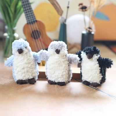 Cute Little Penguin Pendant Plush Toy Doll Cartoon Bag Hanging Keychain Rag Doll Doll
