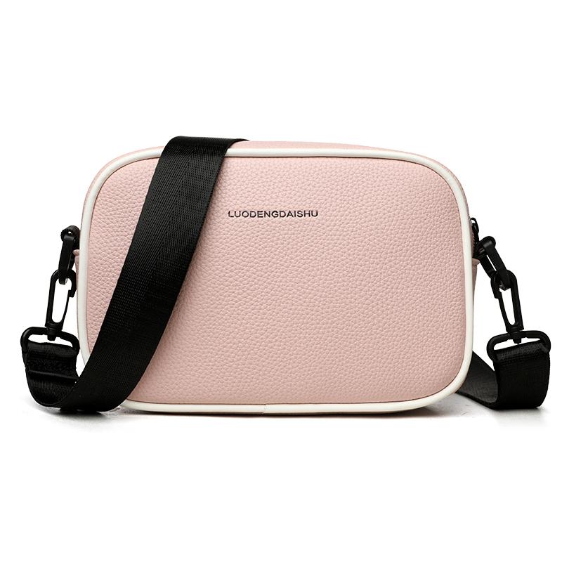 Borsa a tracolla casual da donna, piccola borsa a spalla in morbida pelle PU, mini borsa messenger alla moda per l'uso quotidiano, disponibile in più colori