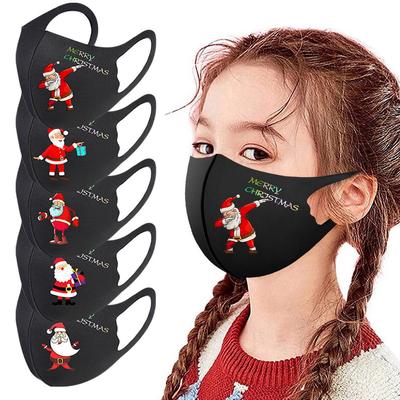 Christmas Cloth Mask Print Sun  Is Not A Disposable Washable