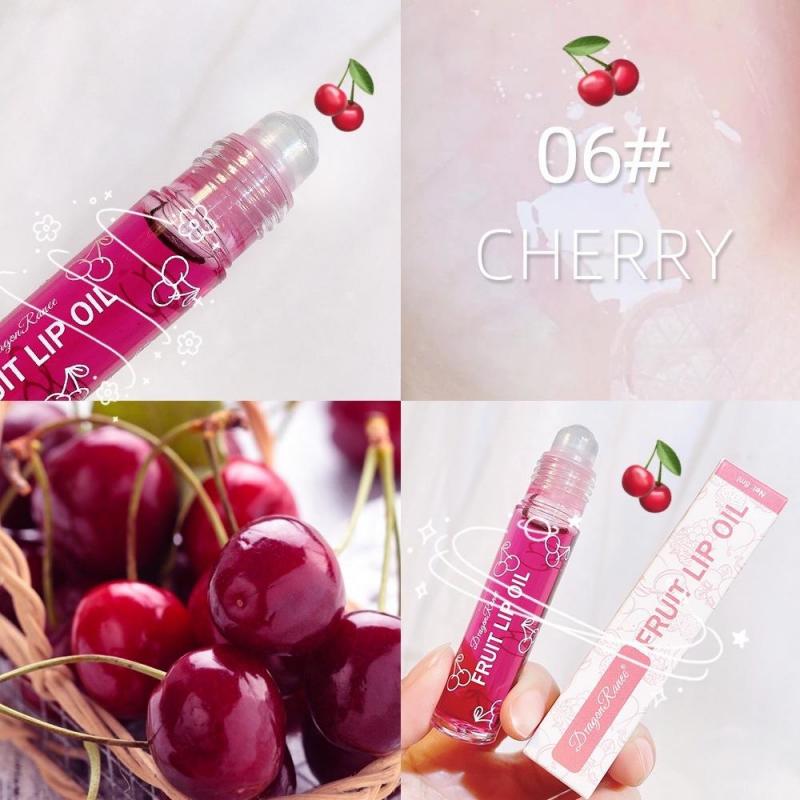 Nourishing Roller Bead Liquid Lipstick Bottled Gloss Moisturizing Waterproof Lip Oil  5pcs